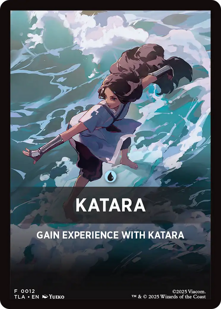 Katara Theme Card [Avatar: The Last Airbender Tokens] | Devastation Store