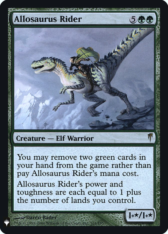 Allosaurus Rider [Mystery Booster] | Devastation Store