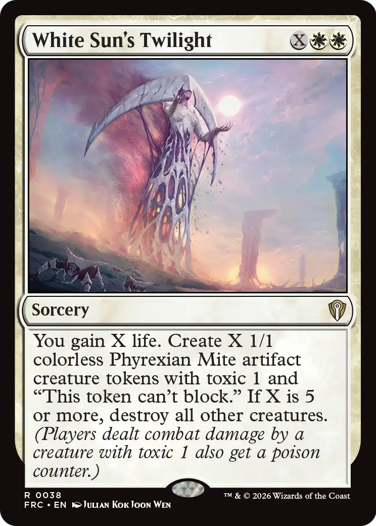 White Sun's Twilight [Reality Fracture Commander] | Devastation Store