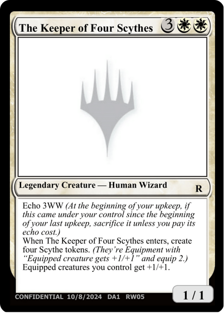 The Keeper of Four Scythes [Unknown Event] | Devastation Store