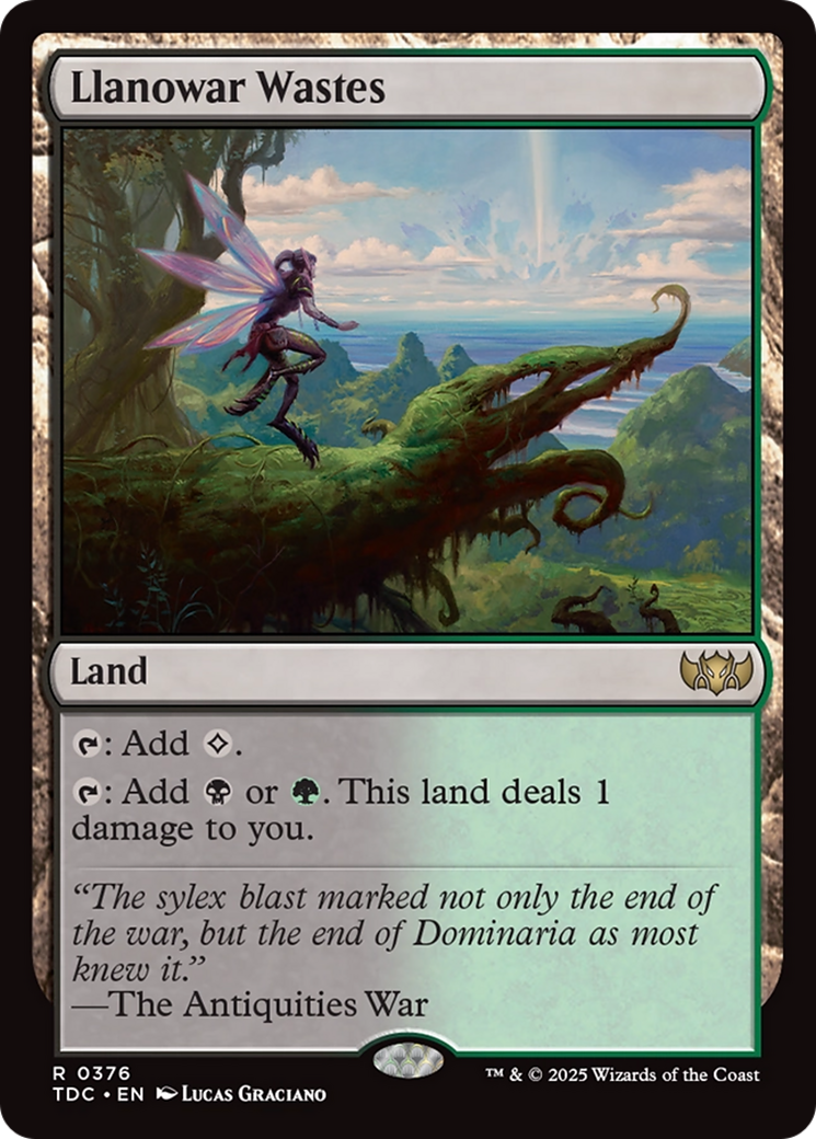 Llanowar Wastes [Tarkir: Dragonstorm Commander] | Devastation Store