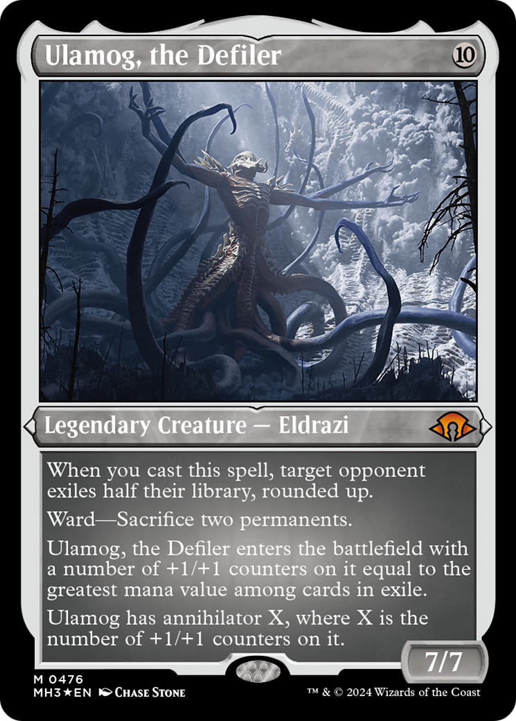 Ulamog, the Defiler (Foil Etched) [Modern Horizons 3] | Devastation Store