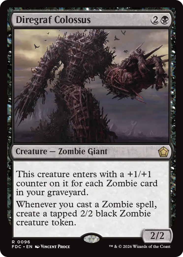 Diregraf Colossus [Foundations Commander] | Devastation Store