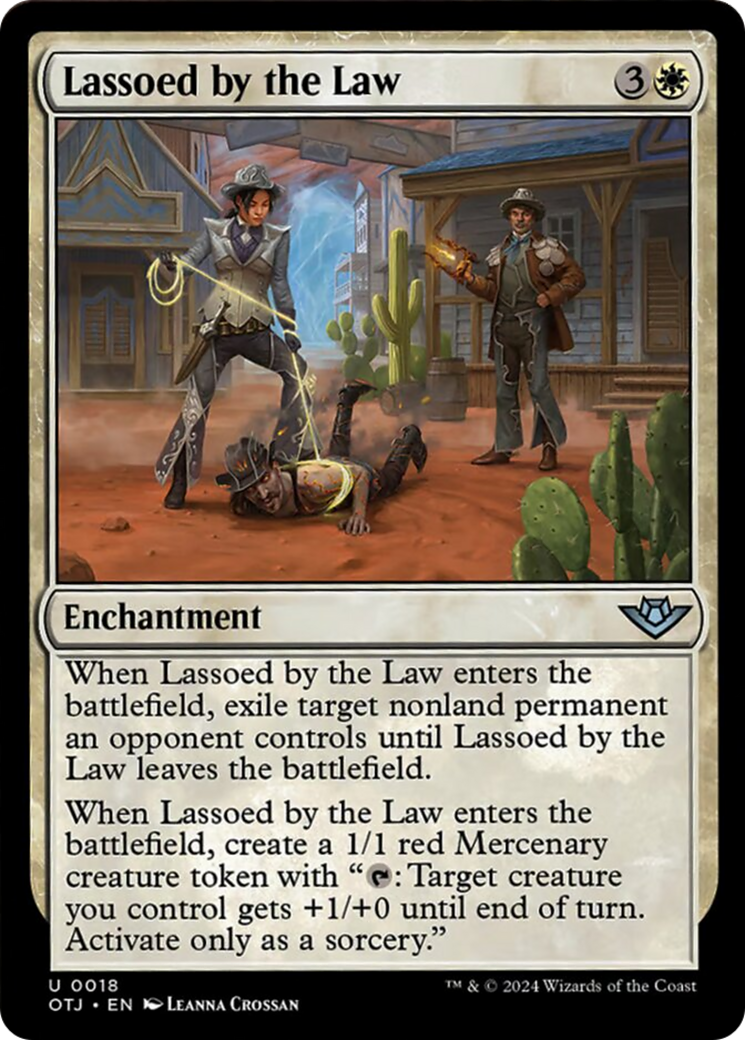 Lassoed by the Law [Outlaws of Thunder Junction] | Devastation Store