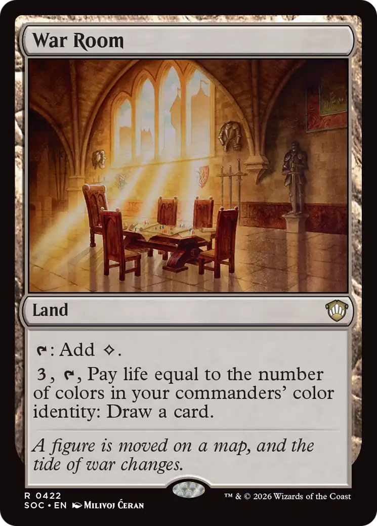 War Room [Secrets of Strixhaven Commander] | Devastation Store