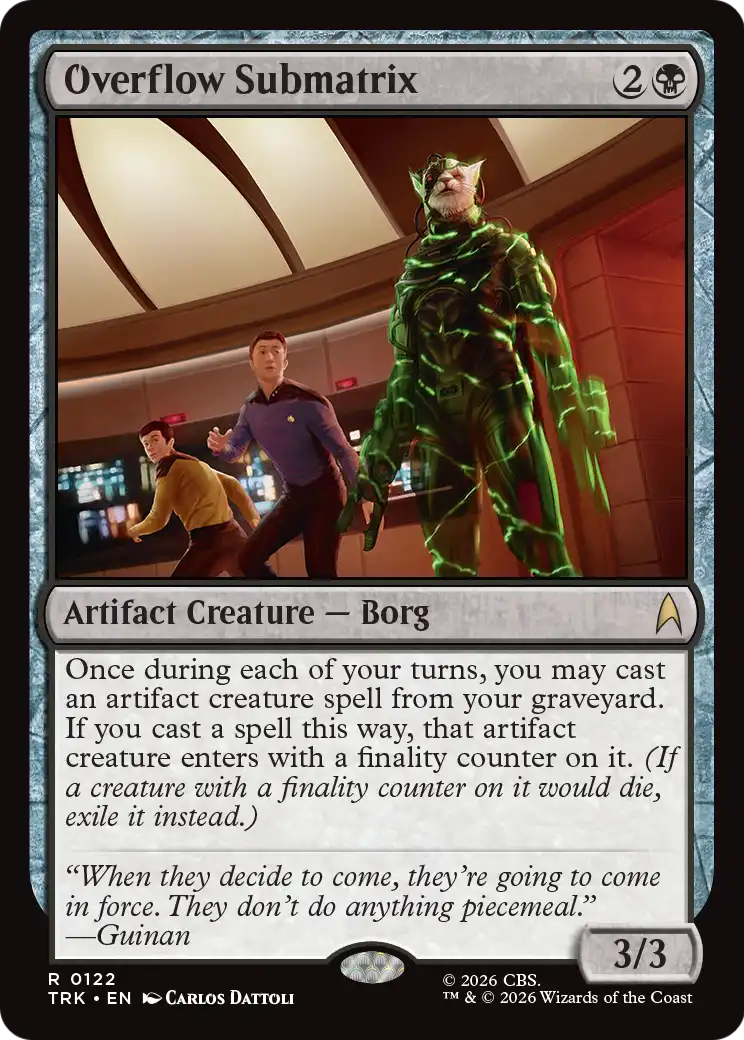 Overflow Submatrix [Star Trek] | Devastation Store