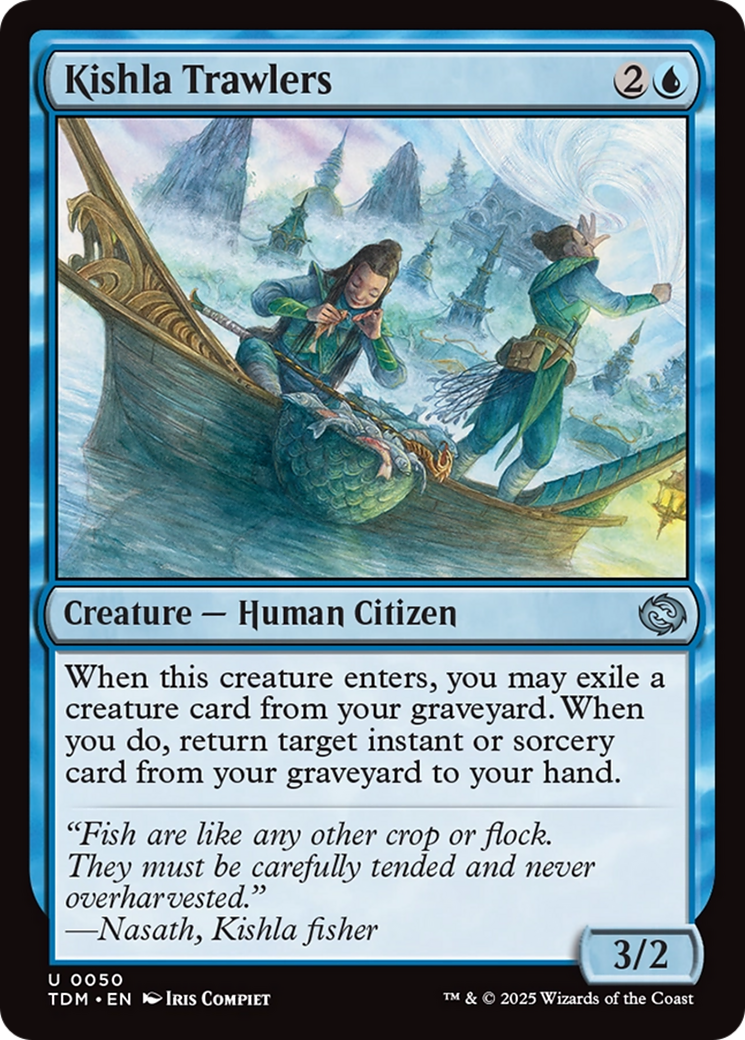Kishla Trawlers [Tarkir: Dragonstorm] | Devastation Store