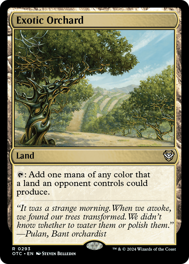 Exotic Orchard [Outlaws of Thunder Junction Commander] | Devastation Store