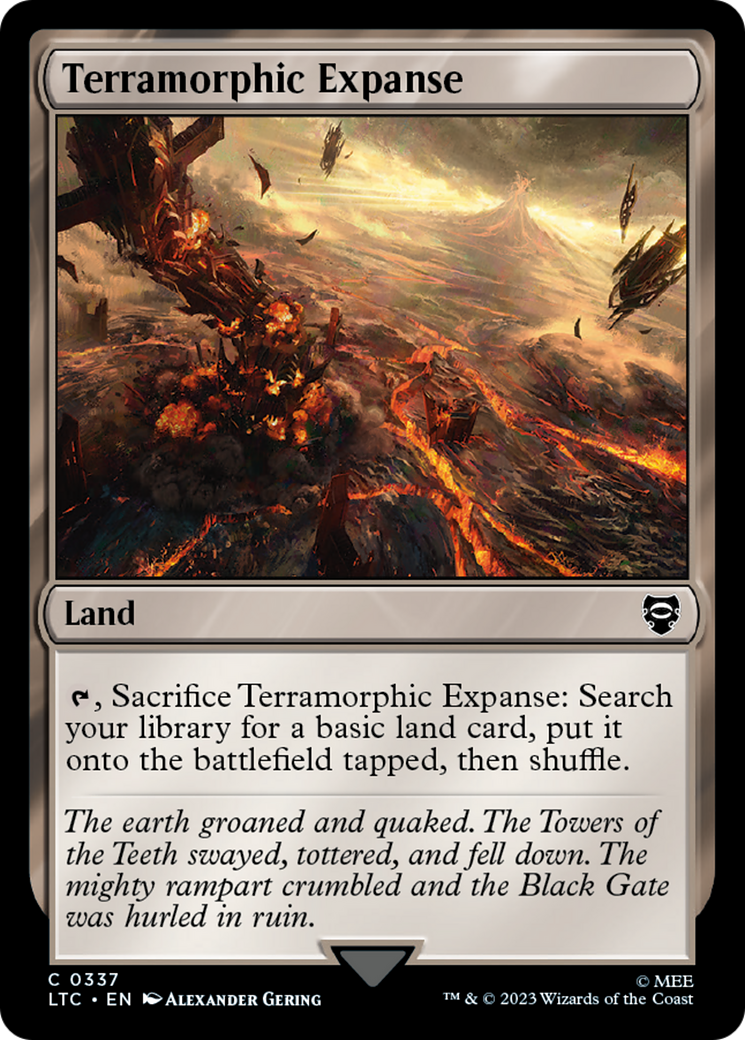 Terramorphic Expanse [The Lord of the Rings: Tales of Middle-Earth Commander] | Devastation Store