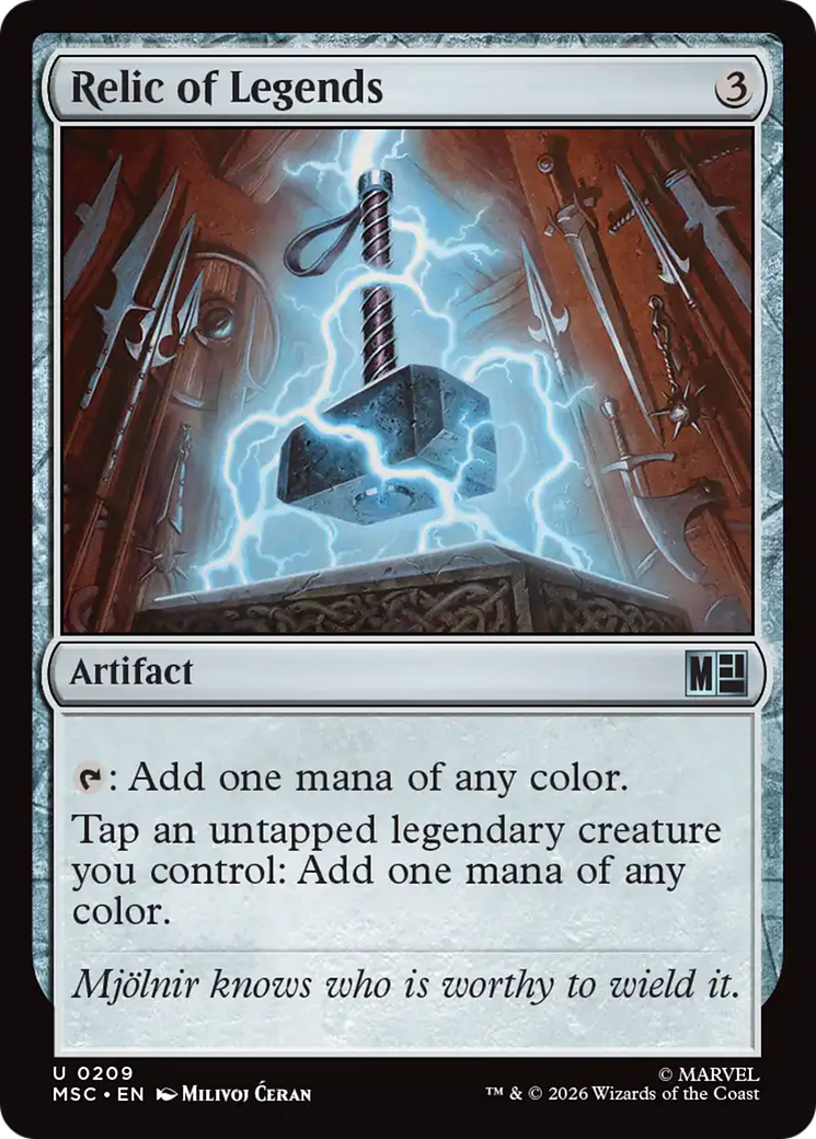 Relic of Legends [Marvel Super Heroes Commander] | Devastation Store