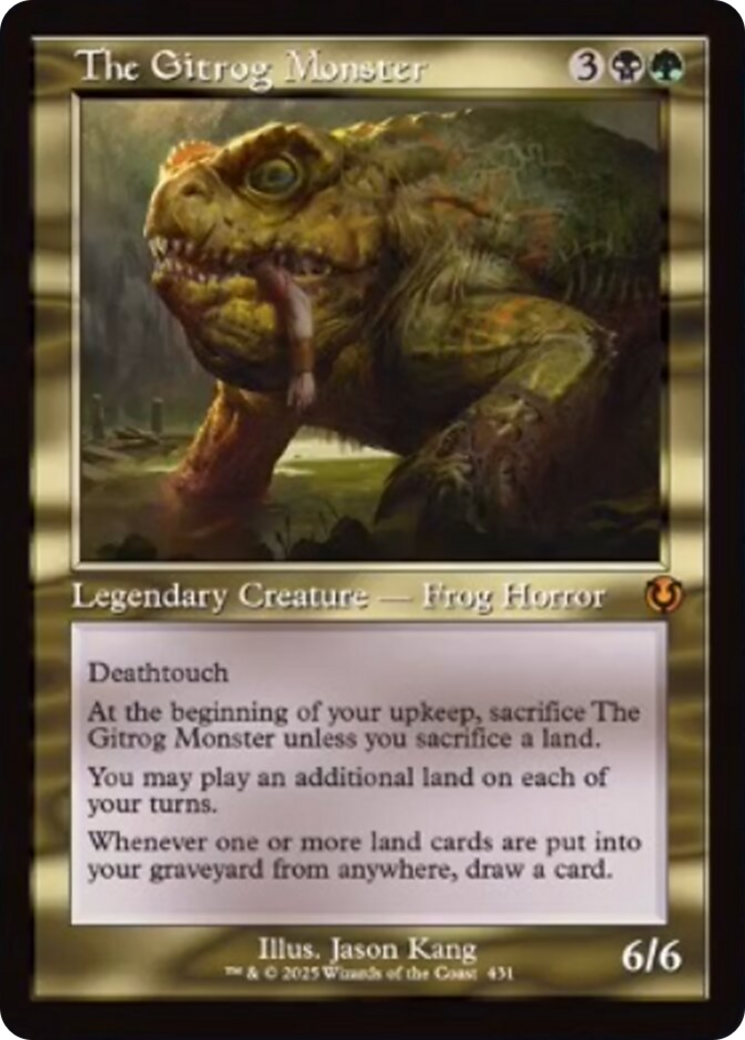 The Gitrog Monster (Retro Frame) [Innistrad Remastered] | Devastation Store