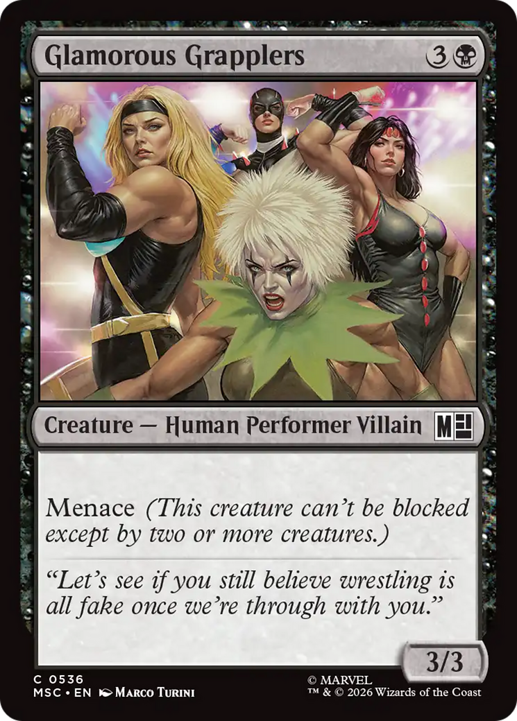 Glamorous Grapplers [Marvel Super Heroes Commander] | Devastation Store