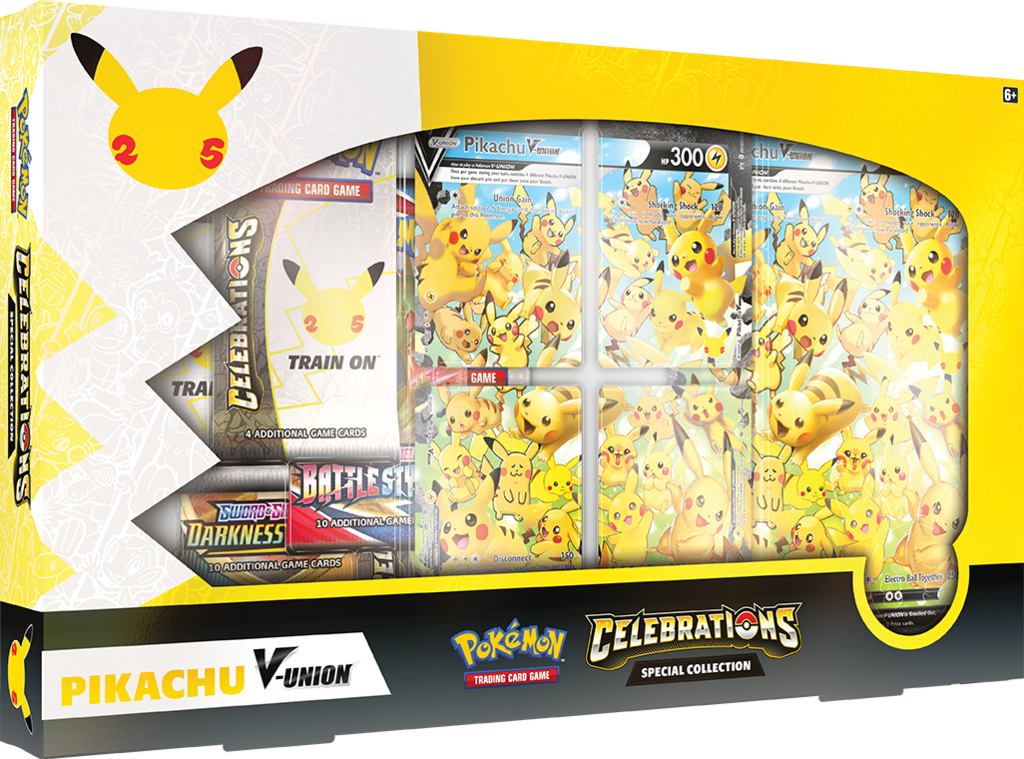 Celebrations: 25th Anniversary - Special Collection (Pikachu V-Union) | Devastation Store