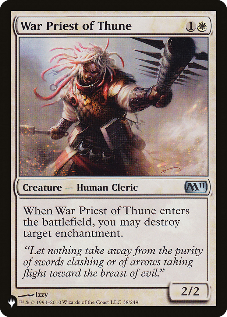 War Priest of Thune [The List Reprints] | Devastation Store