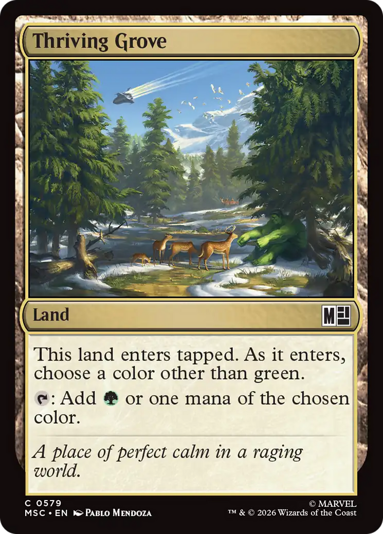 Thriving Grove [Marvel Super Heroes Commander] | Devastation Store