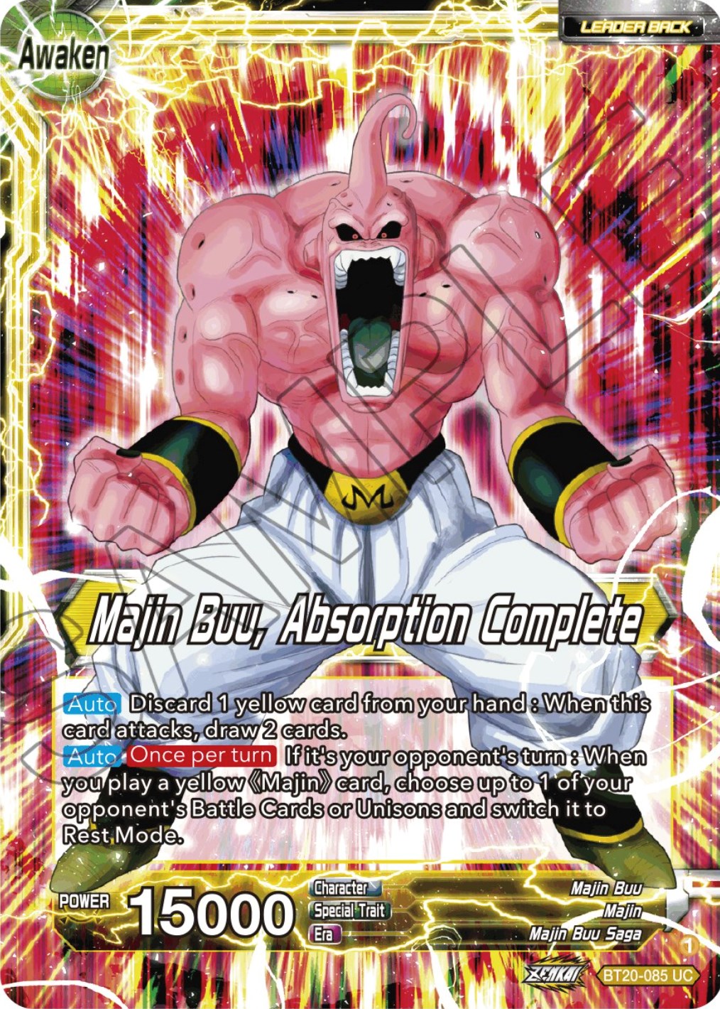 Majin Buu // Majin Buu, Absorption Complete (BT20-085) [Power Absorbed] | Devastation Store