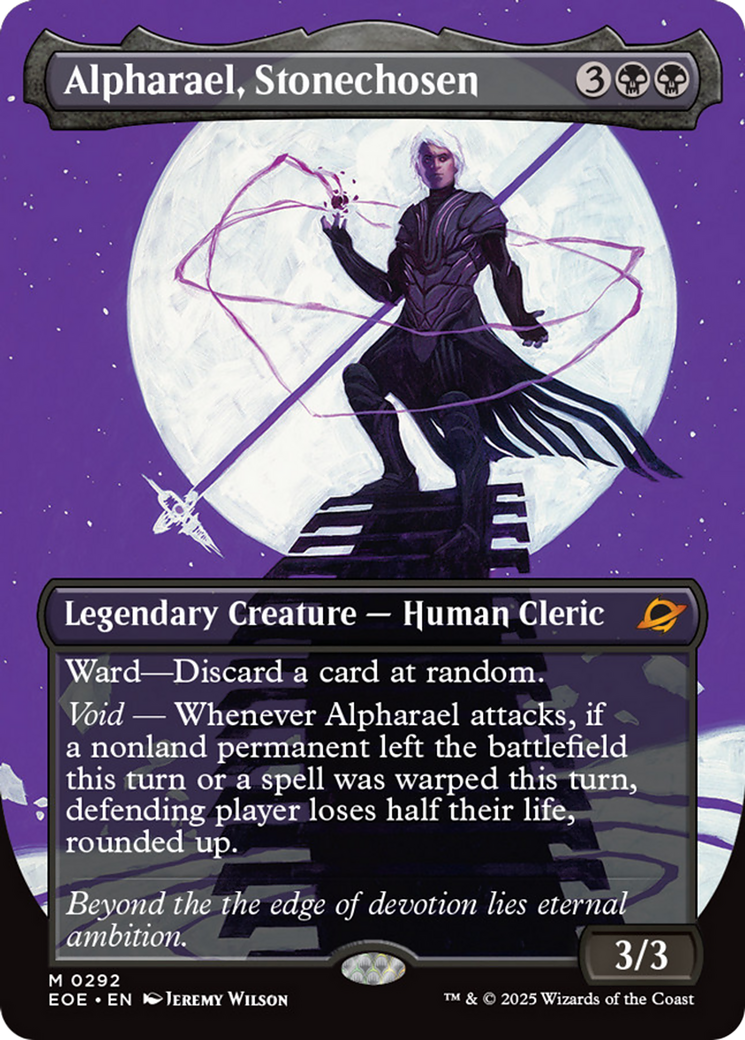 Alpharael, Stonechosen (Borderless) [Edge of Eternities] | Devastation Store