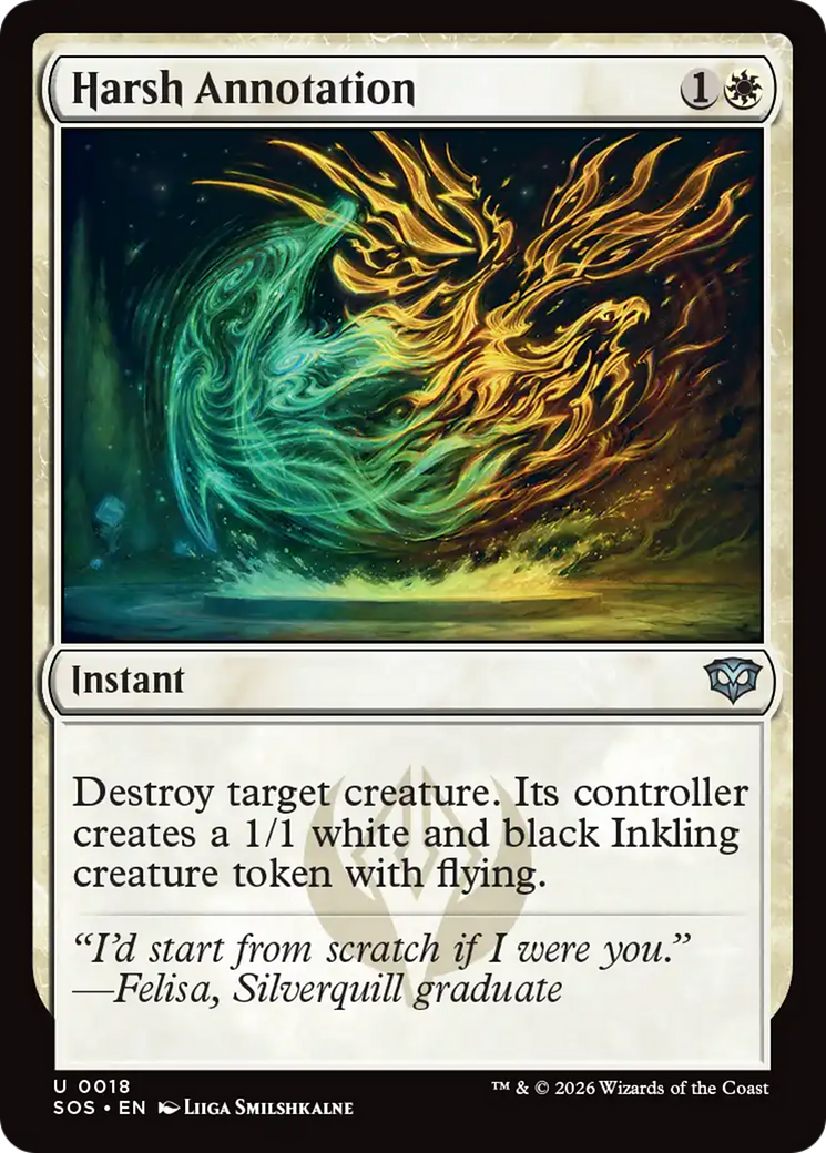 Harsh Annotation [Secrets of Strixhaven] | Devastation Store
