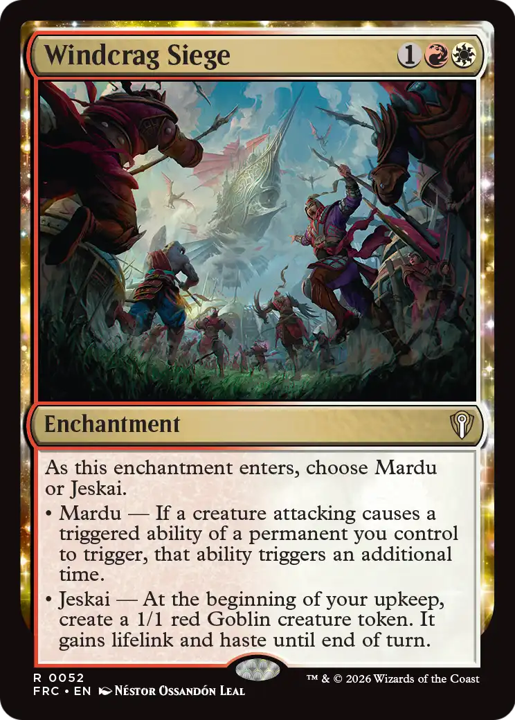Windcrag Siege [Reality Fracture Commander] | Devastation Store