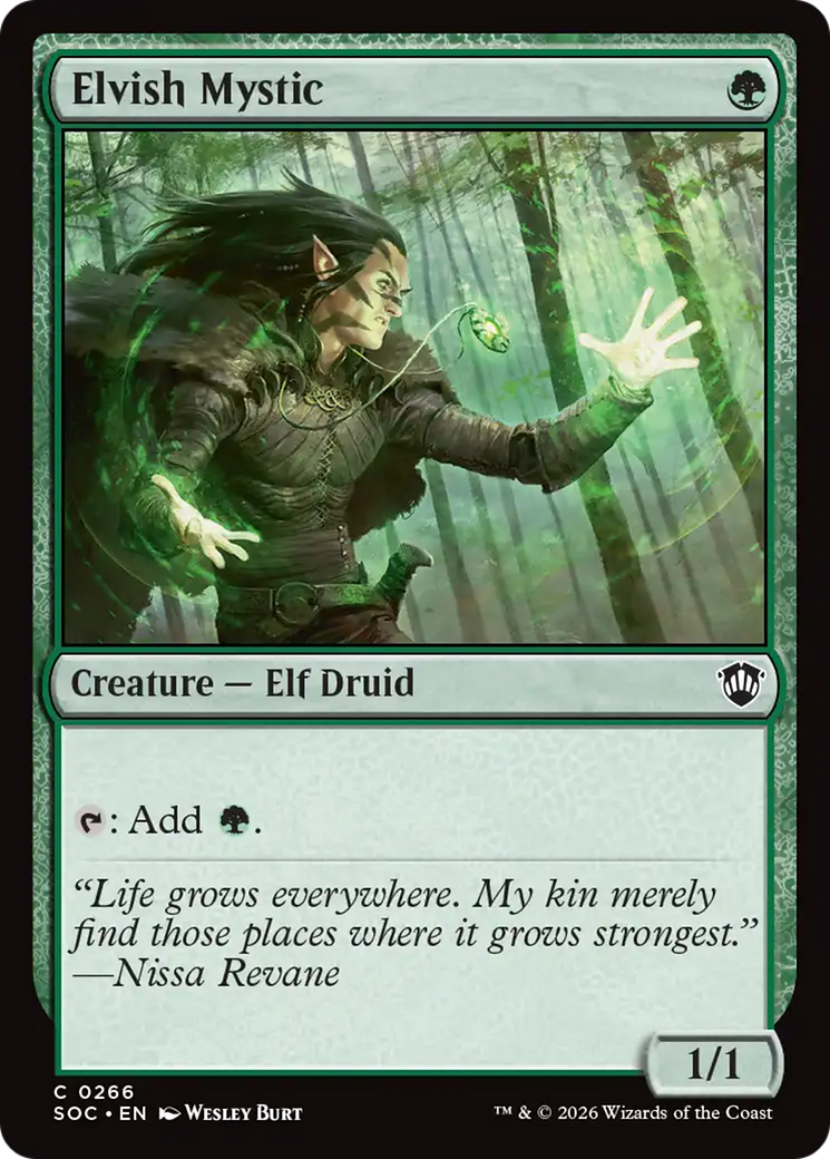 Elvish Mystic [Secrets of Strixhaven Commander] | Devastation Store