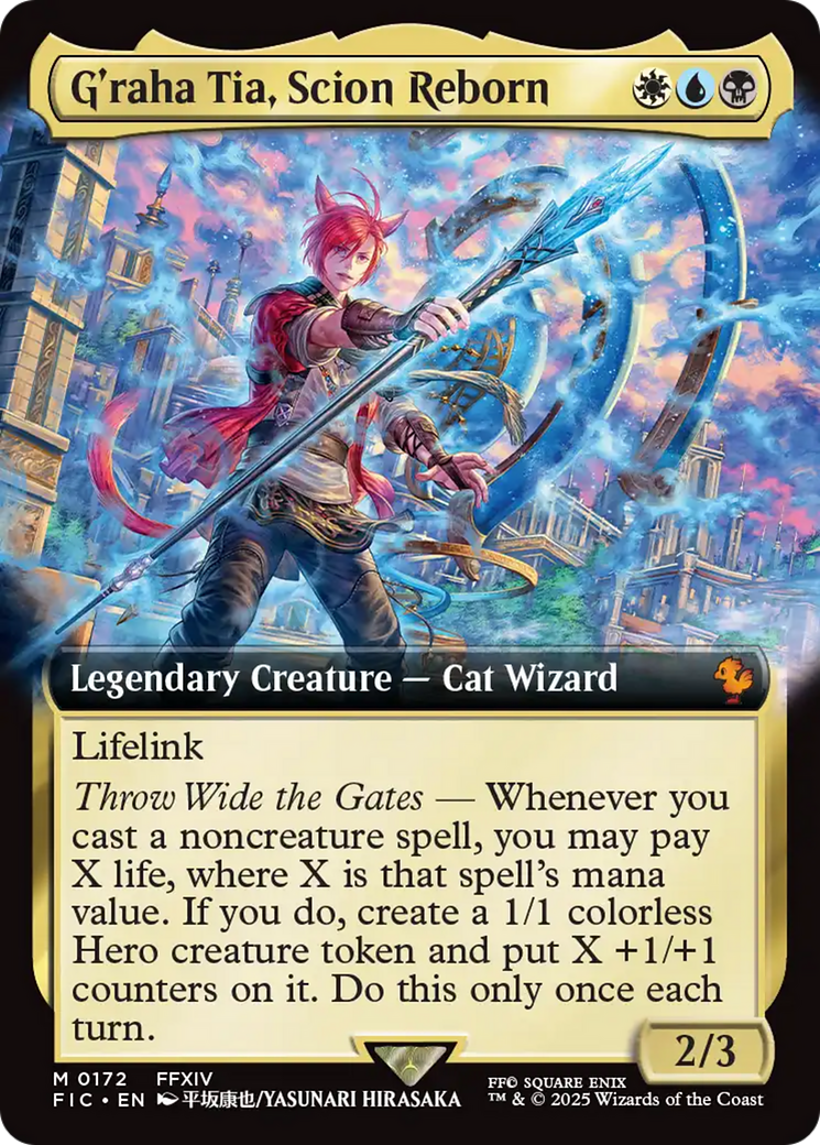 G'raha Tia, Scion Reborn (Extended Art) [FINAL FANTASY Commander] | Devastation Store