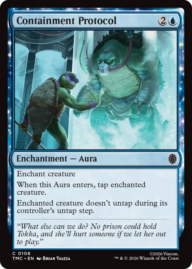 Containment Protocol [Teenage Mutant Ninja Turtles Commander] | Devastation Store