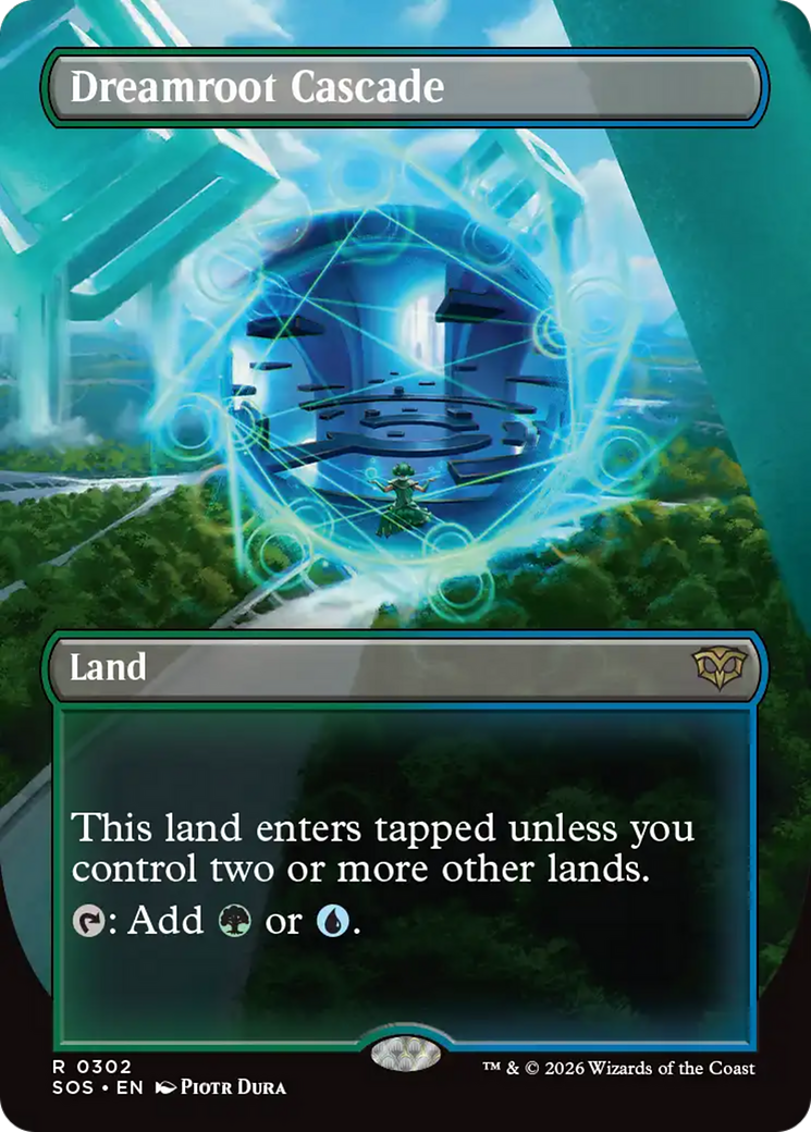 Dreamroot Cascade (Borderless) [Secrets of Strixhaven] | Devastation Store