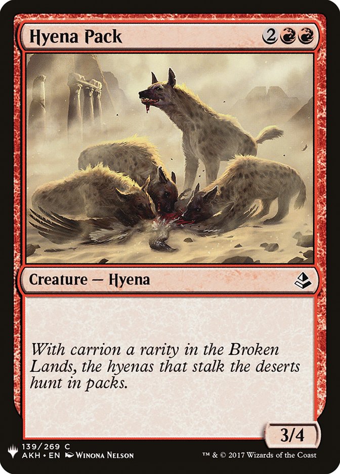 Hyena Pack [Mystery Booster] | Devastation Store