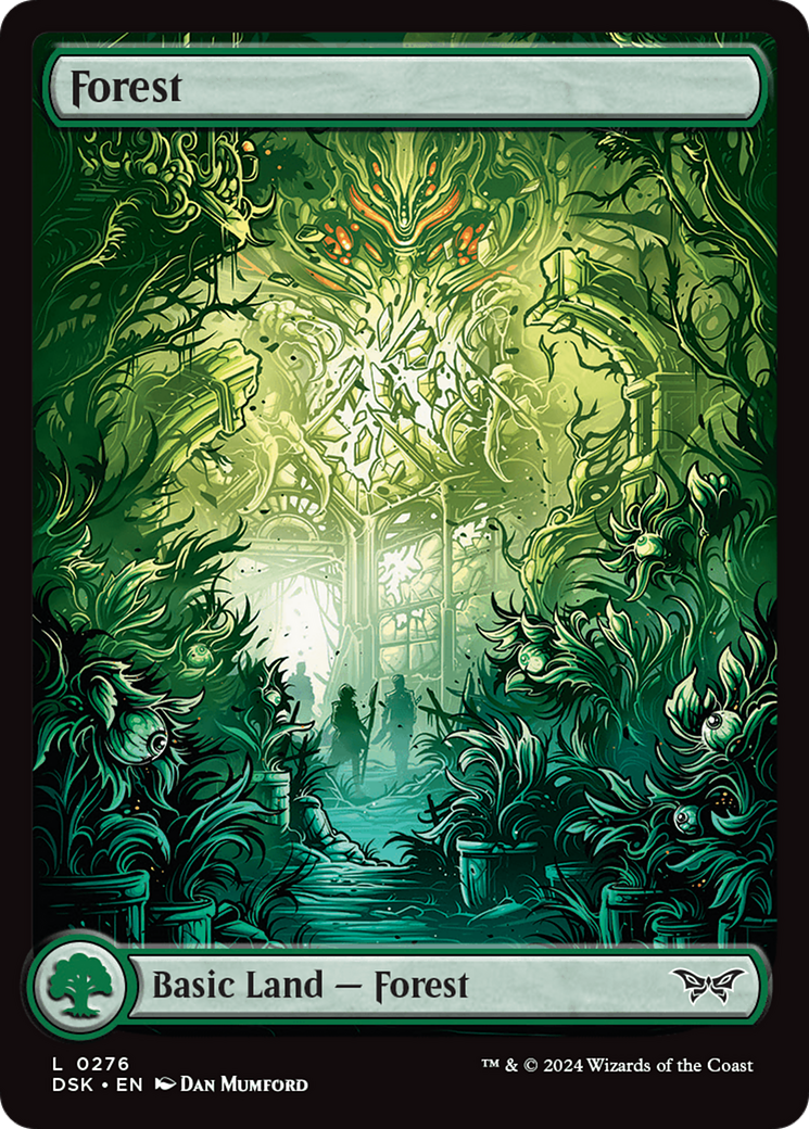 Forest (276) - Full Art [Duskmourn: House of Horror] | Devastation Store