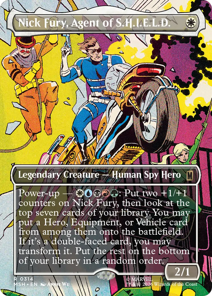 Nick Fury, Agent of S.H.I.E.L.D. (Borderless) [Marvel Super Heroes] | Devastation Store