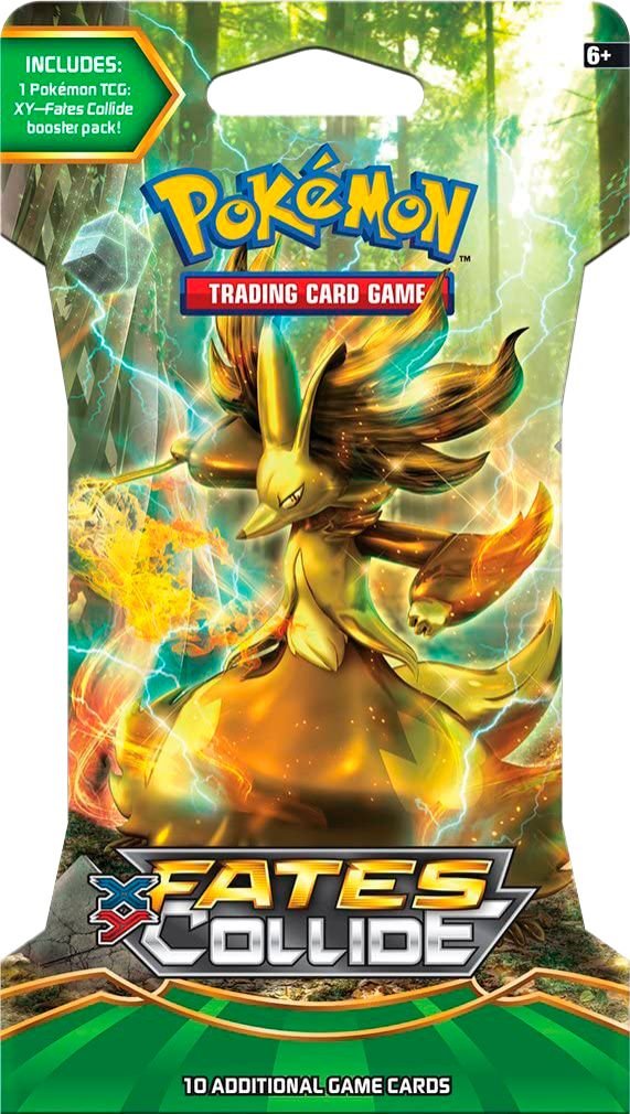 XY: Fates Collide - Sleeved Booster Pack (Delphox BREAK) | Devastation Store