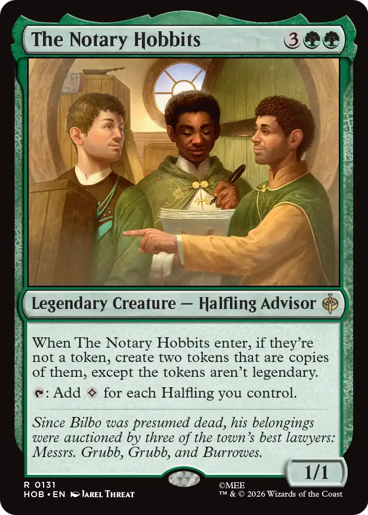 The Notary Hobbits [The Hobbit] | Devastation Store