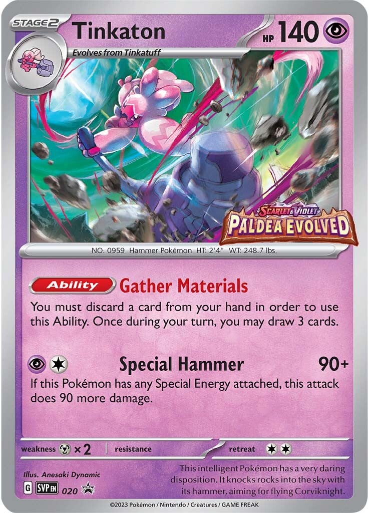 Tinkaton (020) [Scarlet & Violet: Black Star Promos] | Devastation Store