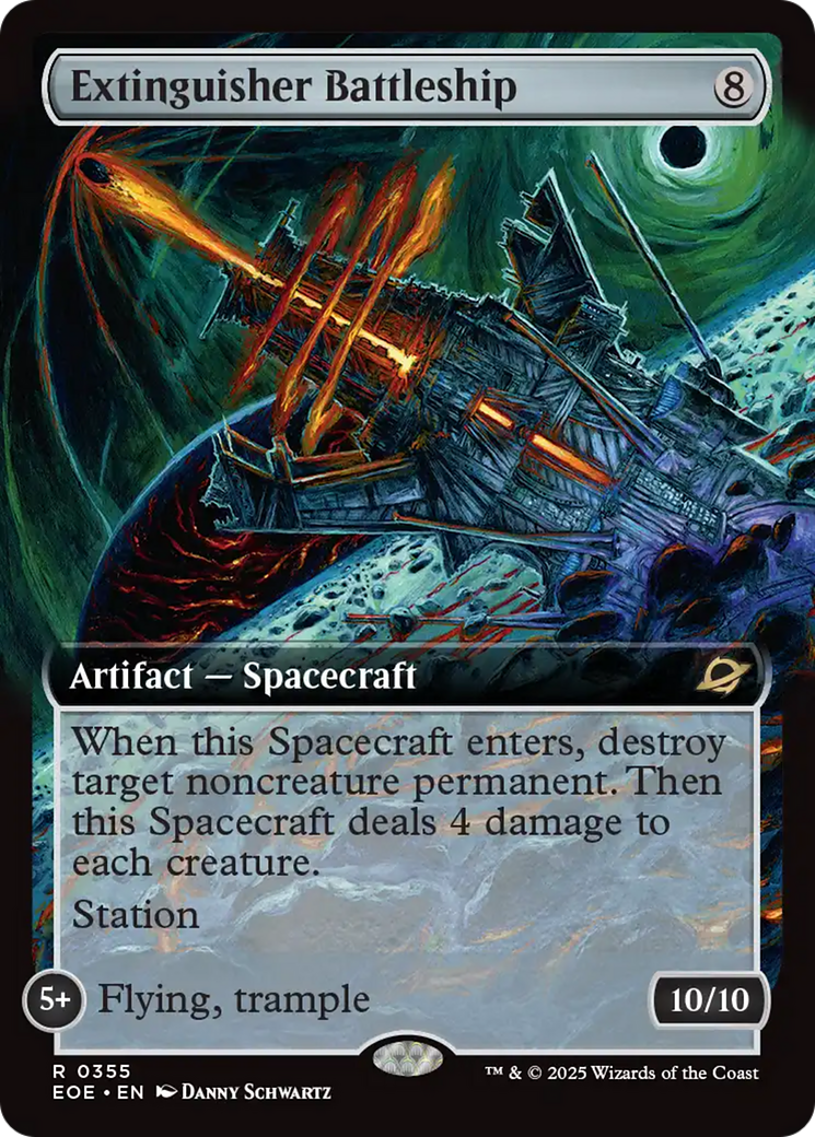 Extinguisher Battleship (Extended Art) [Edge of Eternities] | Devastation Store
