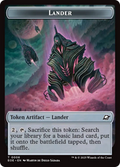Beast (0006) // Lander Double-Sided Token [Edge of Eternities Tokens] | Devastation Store
