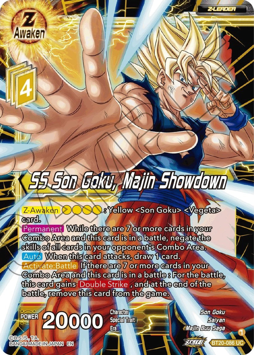 SS Son Goku, Majin Showdown (BT20-086) [Power Absorbed] | Devastation Store