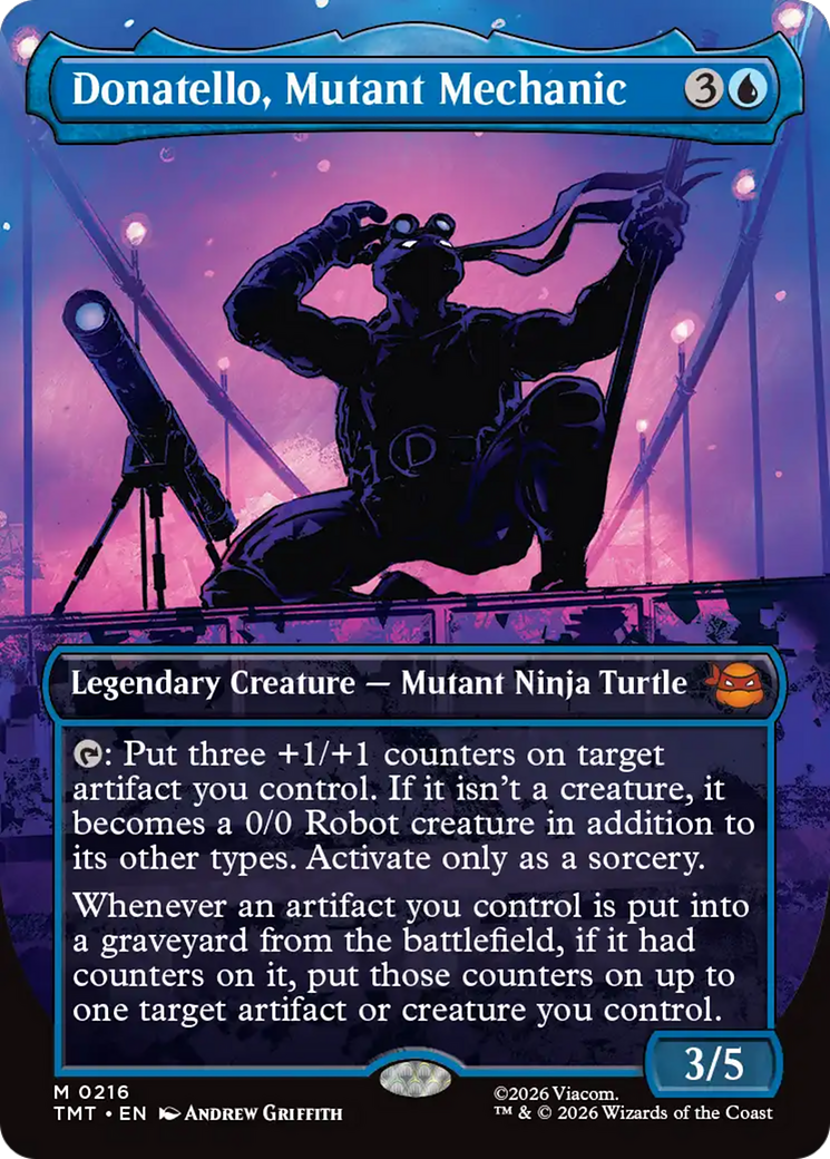 Donatello, Mutant Mechanic (Borderless) [Teenage Mutant Ninja Turtles] | Devastation Store
