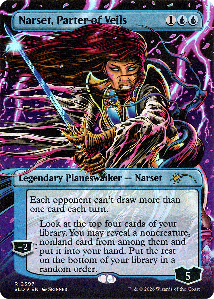 Narset, Parter of Veils (2397) [Secret Lair Drop Series] | Devastation Store