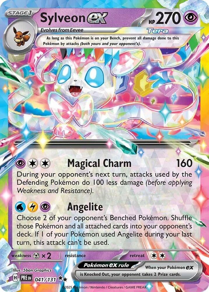 Sylveon ex (041/131) [Scarlet & Violet: Prismatic Evolutions] | Devastation Store