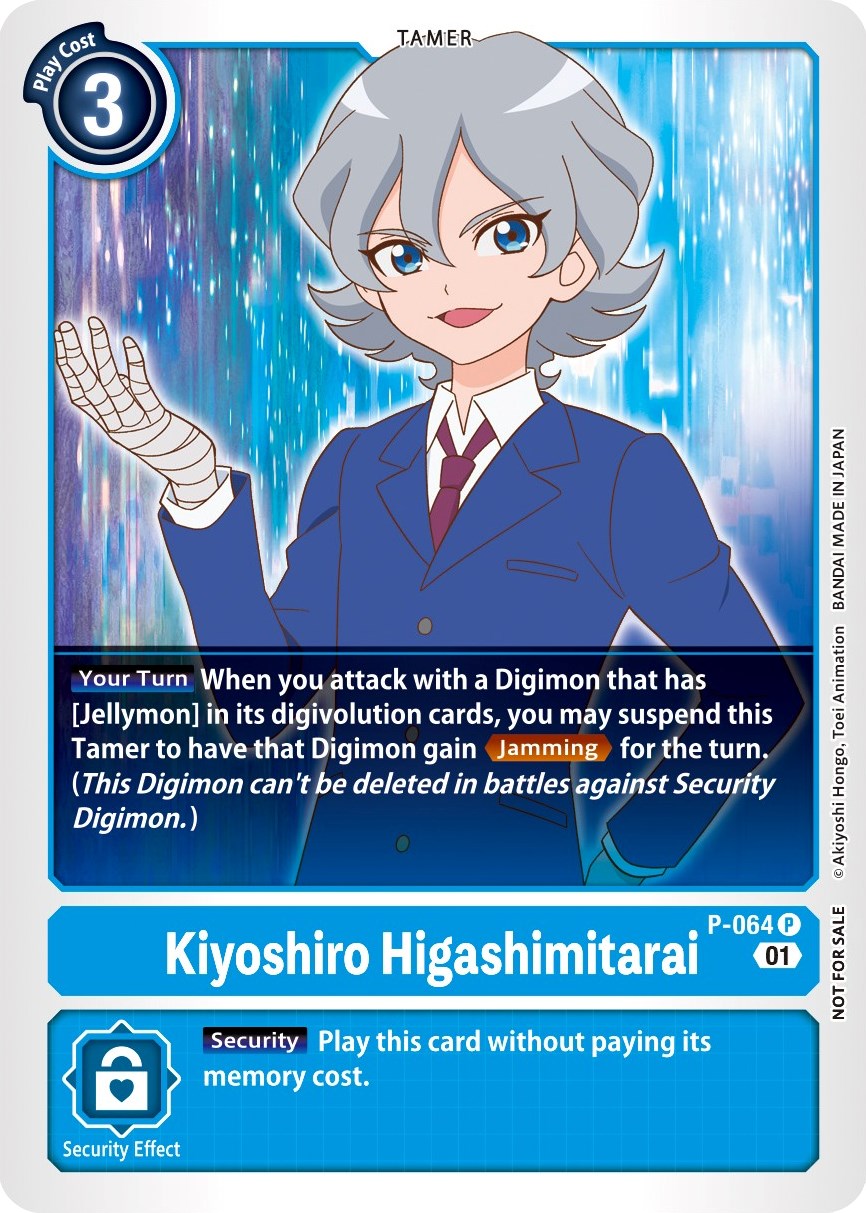 Kiyoshiro Higashimitarai [P-064] (Official Tournament Pack Vol.5) [Promotional Cards] | Devastation Store