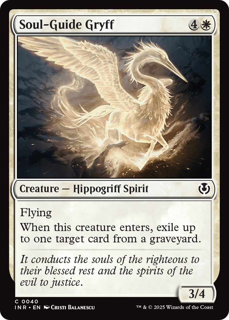 Soul-Guide Gryff [Innistrad Remastered] | Devastation Store
