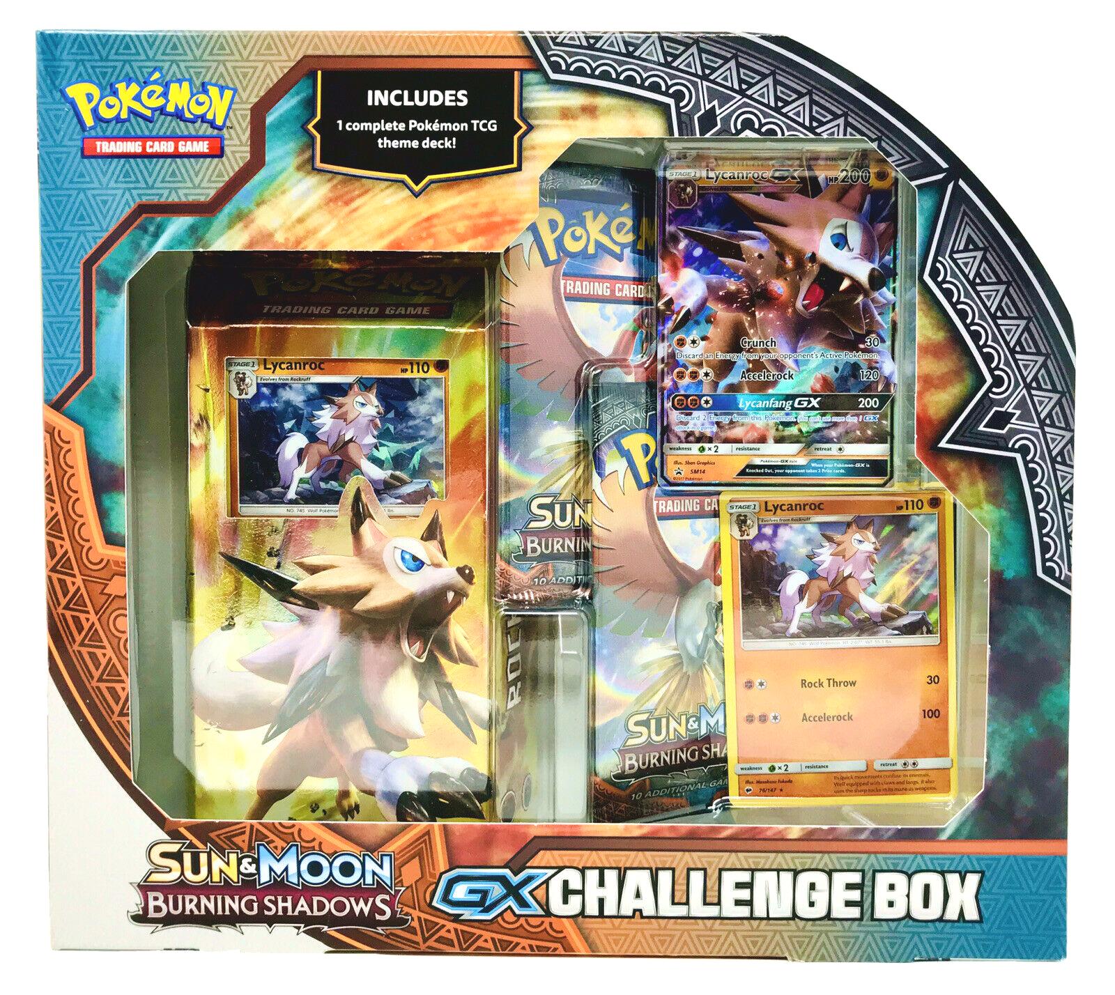 Sun & Moon: Burning Shadows - Challenge Box (Lycanroc GX) | Devastation Store