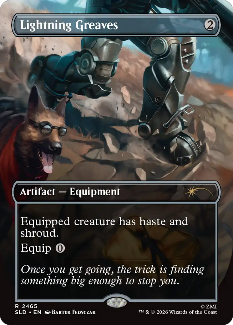 Lightning Greaves (2465) [Secret Lair Drop Series] | Devastation Store