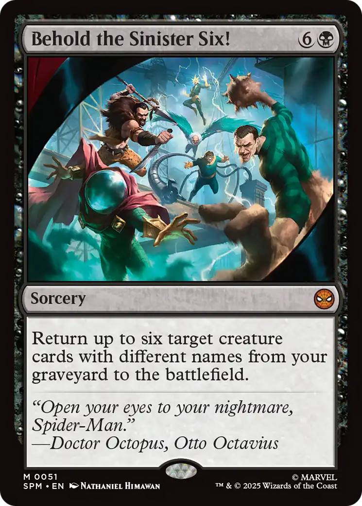 Behold the Sinister Six! [Marvel's Spider-Man] | Devastation Store