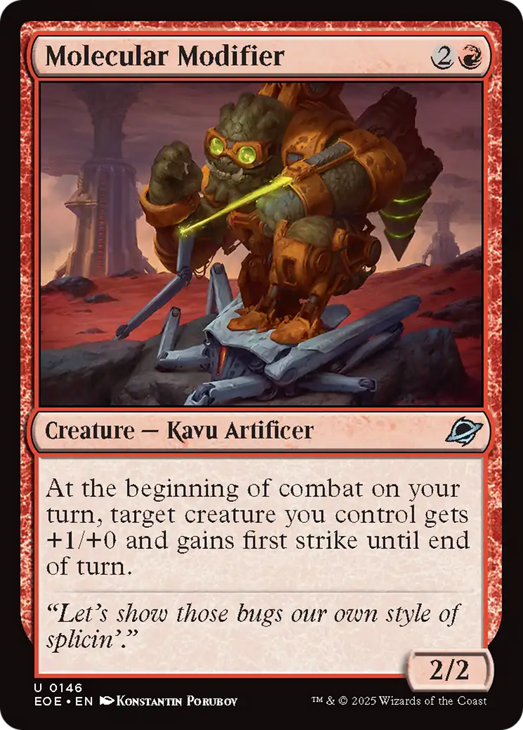 Molecular Modifier [Edge of Eternities] | Devastation Store