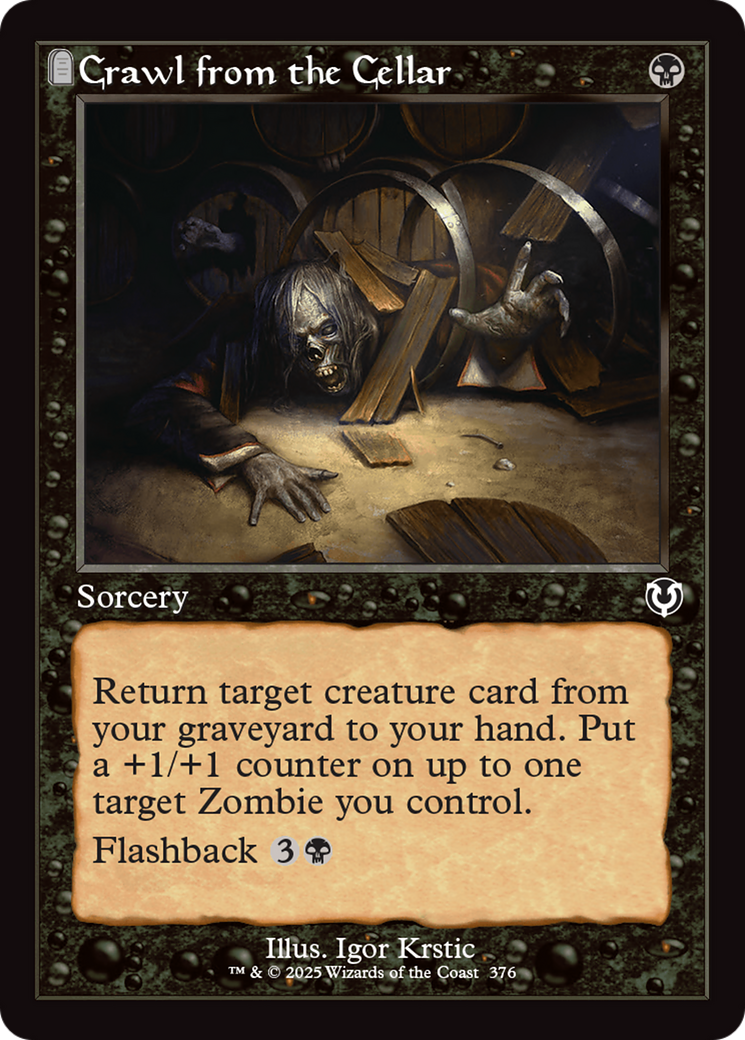 Crawl from the Cellar (Retro Frame) [Innistrad Remastered] | Devastation Store