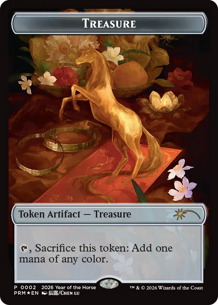 Treasure Token (Year of the Horse 2026) [Standard Showdown Promos Tokens] | Devastation Store