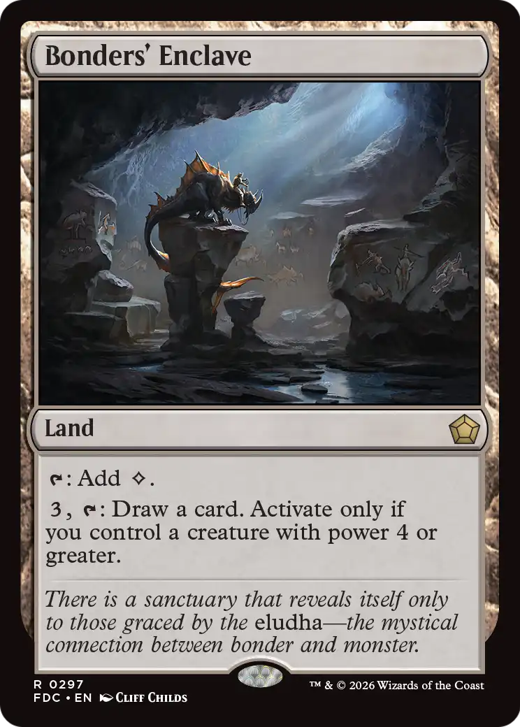 Bonders' Enclave [Foundations Commander] | Devastation Store
