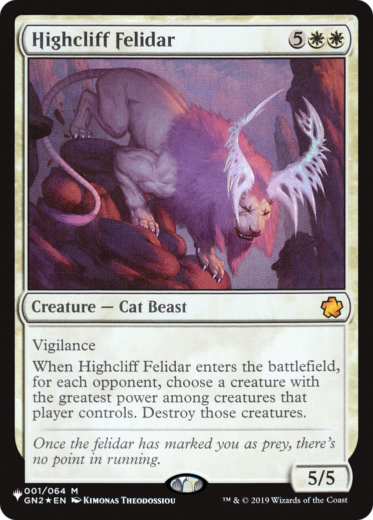 Highcliff Felidar [The List] | Devastation Store