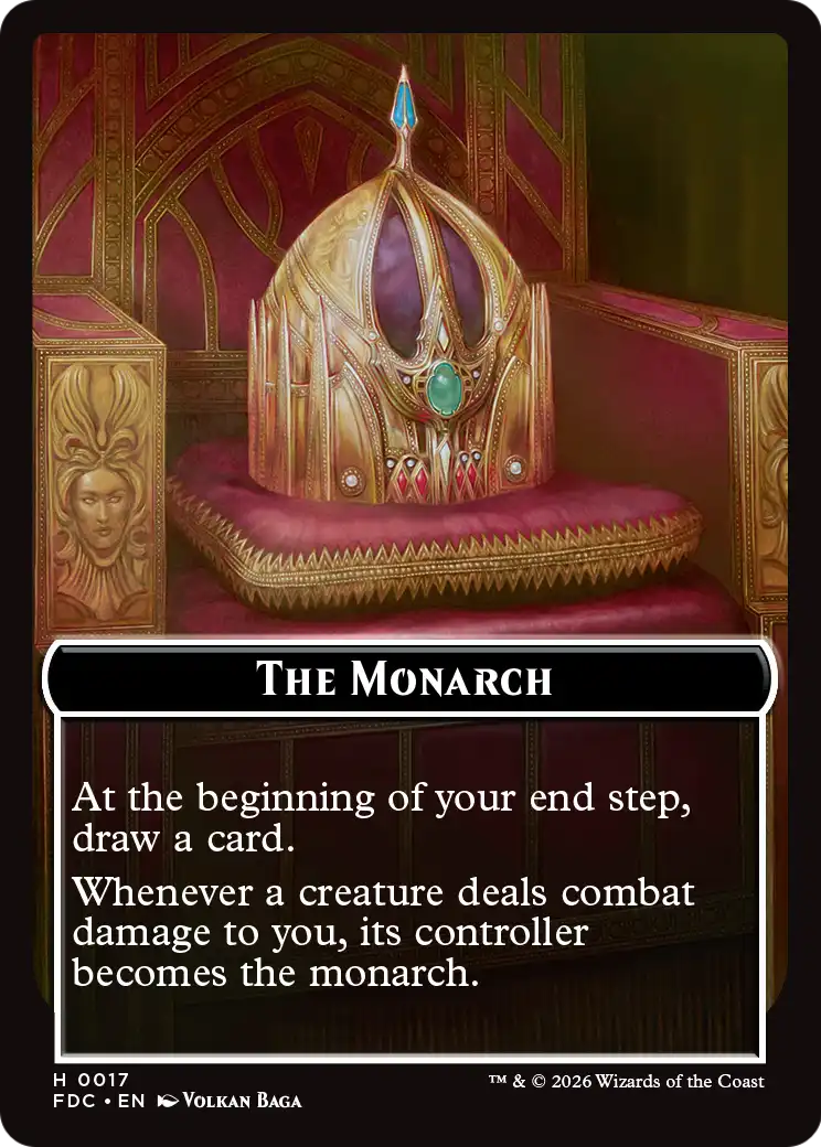 Thopter // The Monarch Double-Sided Token [Foundations Commander Tokens] | Devastation Store
